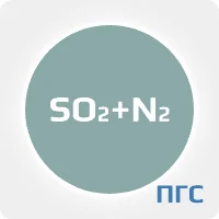 ПГС ГСО 2 разряд диоксид серы (SO2) 4.0 ppm в азоте (N2) в алюминиевом баллоне luxfer 10 л. вентиль нержавеющий